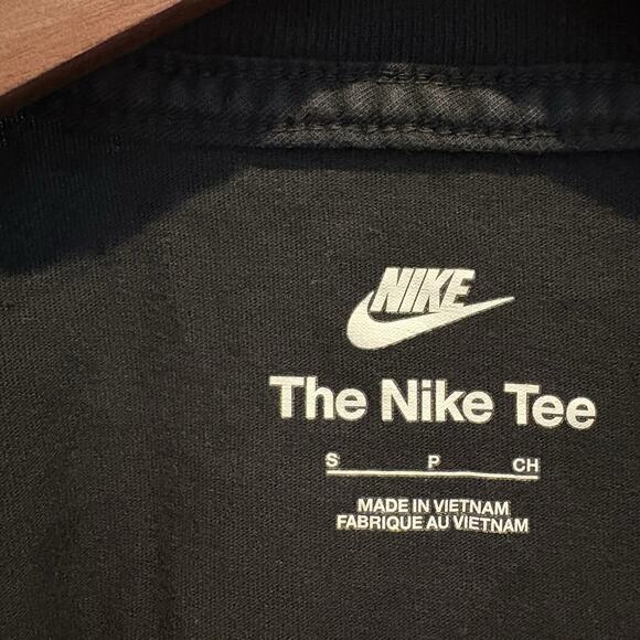 Nike Shirt Men Small Black Drip Swoosh Vapor Heatwave Short Sleeve Tee - Picture 2 of 11